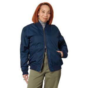 LABEL Women Go-To Bomber Jacket Navy LG